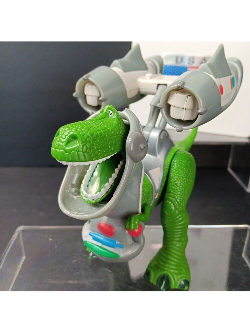Disney Pixar Toy Story Rex Dinosaur 7 inch character with Missle Control Suit